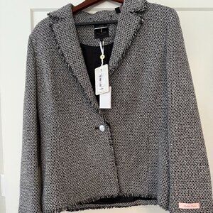 NEW Ted Baker Amelia Tweed-Inspired Jacket | Size 12